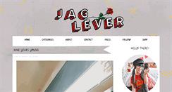 Desktop Screenshot of jaglever.com