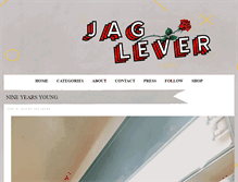 Tablet Screenshot of jaglever.com